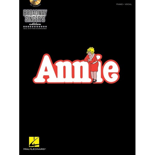 Annie Broadway Singer's Edition Book/CD