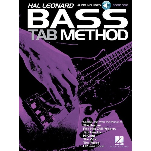 Hal Leonard Bass Tab Method Book