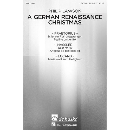 German Renaissance Christmas SATB (Octavo)