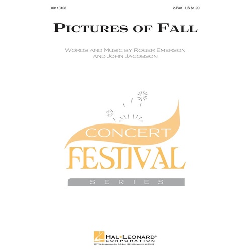 Pictures Of Fall 2Pt (Octavo)