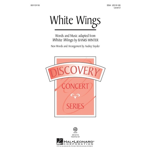 White Wings SSA (Octavo)