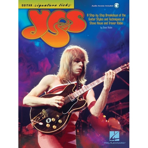 Yes Guitar Signature Licks Book/Online Audio (Softcover Book/Online Audio)