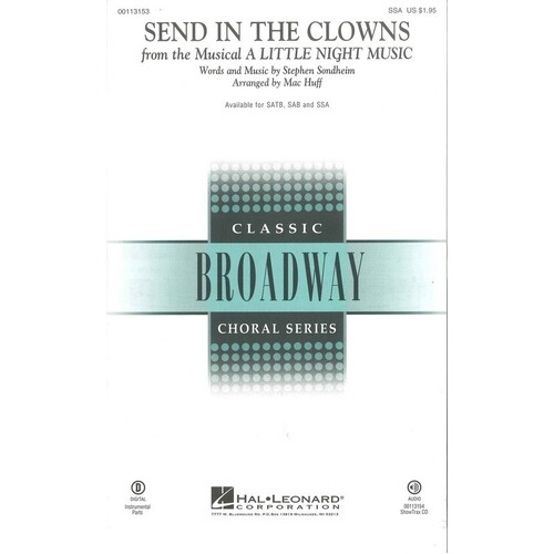 Send In The Clowns SSA (Octavo)