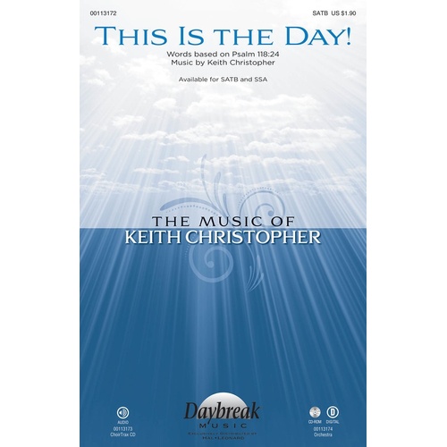 This Is The Day! CD-Rom Orchestra Accompaniment (CD-Rom Only)