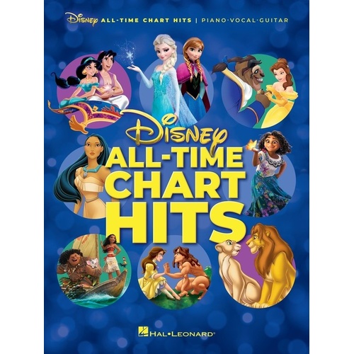 Disney All-Time Chart Hits Piano, Vocal & Guitar Songbook