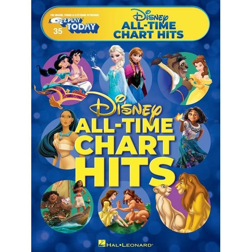 Disney All-Time Chart Hits E-Z Play 35 Songbook for Piano & Keyboard