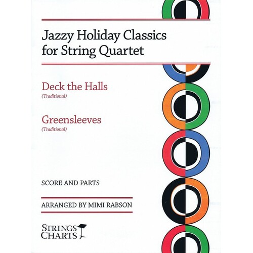 Jazz Holiday Classics Deck The Halls and Greenslee (Music Score/Parts)