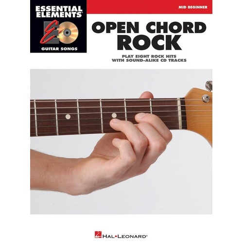 Open Chord Rock Mid - Beginner Guitar Book with CD