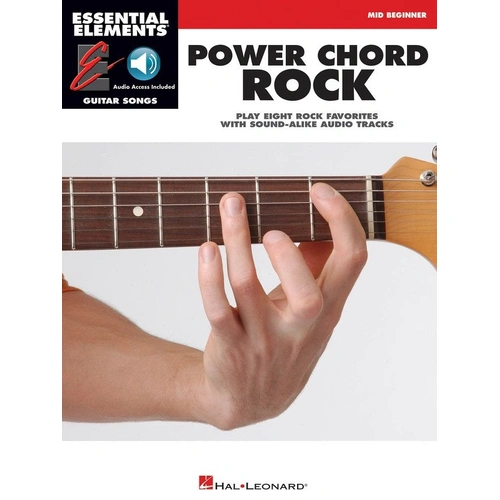 Power Rock Beginner Guitar EE BK/CD GTR