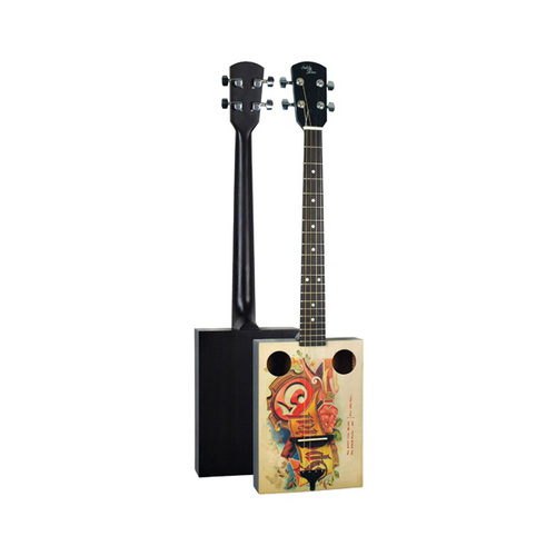 Eddy Finn Cigar Box Tenor Guitar - Acoustic