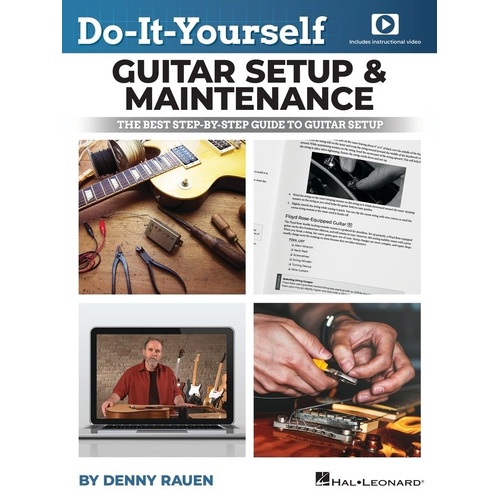 Do It Yourself Guitar Setup & Maintenance Book by Hal Leonard