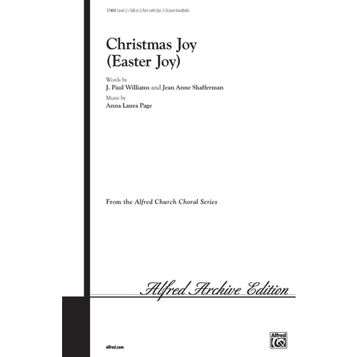 Christmas Joy SAB 2 Part/Mixed