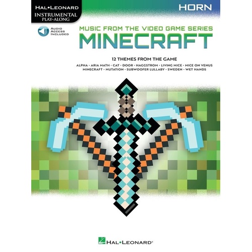 Minecraft Music for Horn - Instrumental Play-Along by Hal Leonard