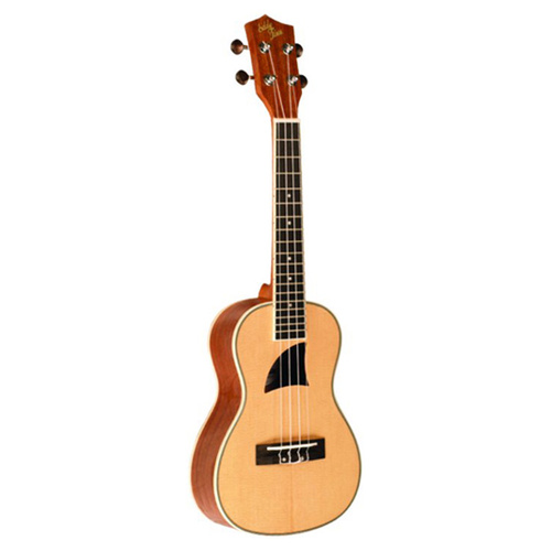 Eddy Finn EF-13 Tenor Ukulele - Spruce Electric with Mahogany Back/Sides, Rosewood Fretboard, High Gloss Finish