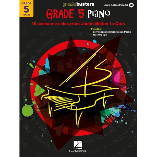 Gradebusters Grade 5 Piano Book by Hal Leonard
