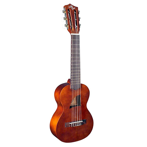 Eddy Finn EF-G6T 6-String Tenor Ukulele, Basswood Top, Rosewood Fingerboard, Satin Finish, 11 3/4" Length, Open Gear Tuners