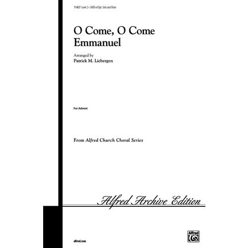 O Come O Come Emmanuel SATB