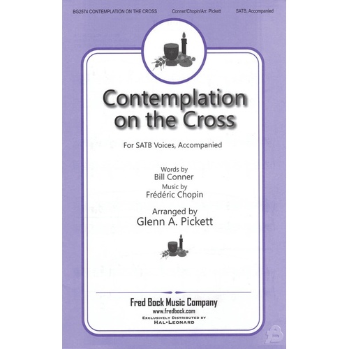 Contemplation On The Cross SATB (Octavo)