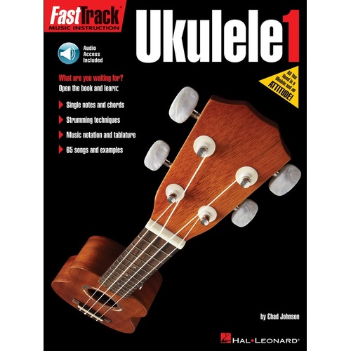 Fasttrack Ukulele Book 1 Book/Online Audio (Softcover Book/Online Audio)