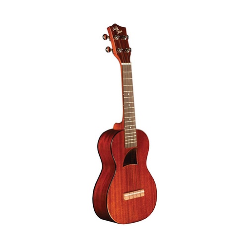 Eddy Finn Tenor Ukulele - Solid Mahogany Top Gloss EF-10-CE with Cutaway and Pickup