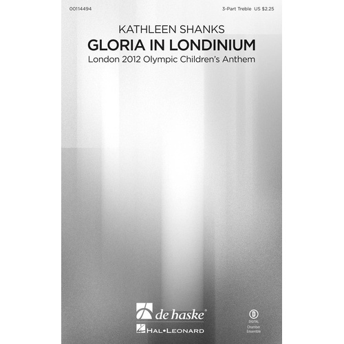 Gloria In Londinium 3Pt Treble (Octavo)