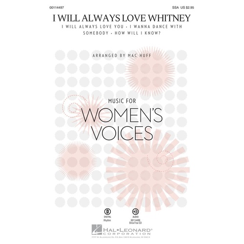 I Will Always Love Whitney SSA (Octavo)