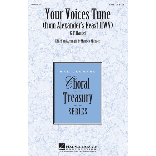 Your Voices Tune (From Alexanders Feast) SATB (Octavo)