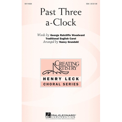 Past Three A Clock SSA (Octavo)