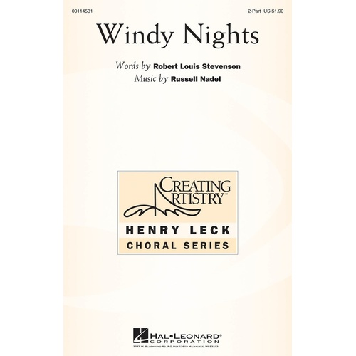 Windy Nights 2Pt (Octavo)