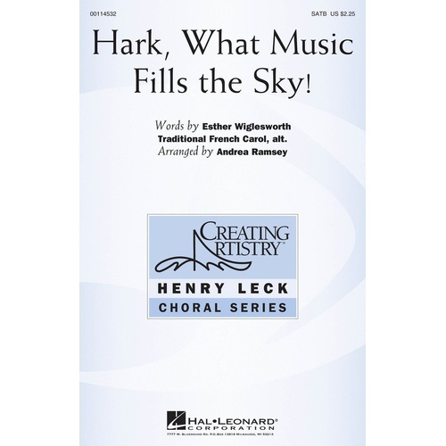 Hark What Music Fills The Sky SATB (Octavo)