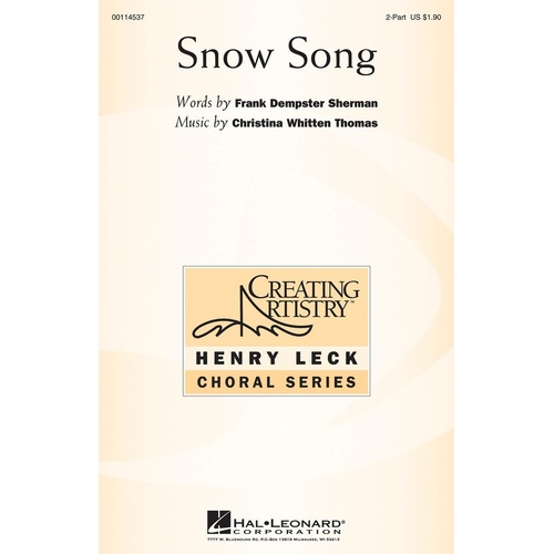 Snow Song 2Pt (Octavo)