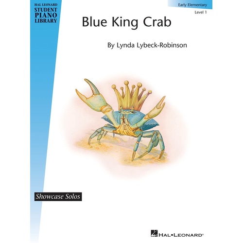 HLSPL Blue King CrAlfred's Basic Early Elem Piano Solo (Softcover Book)
