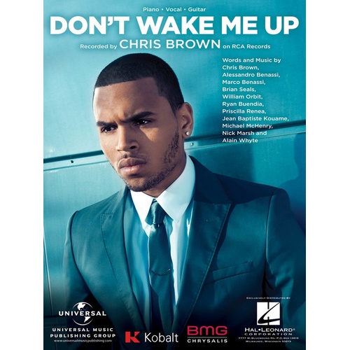 Dont Wake Me Up S/S PVG (Sheet Music)