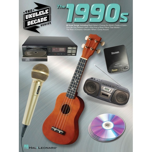 The 1990s Ukulele Decade Series (Softcover Book)