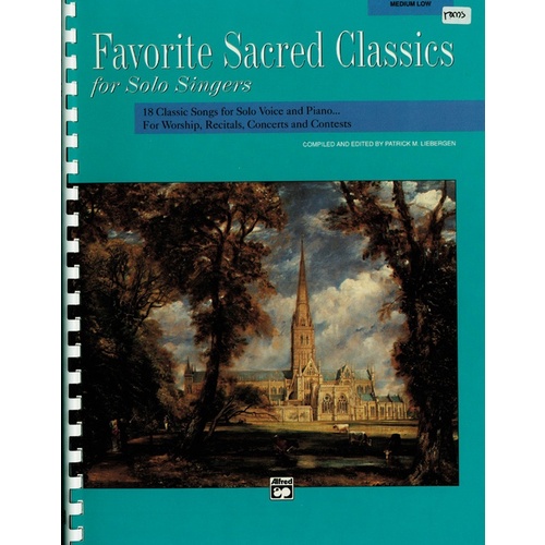 Favourite Sacred Classics Med Low Book