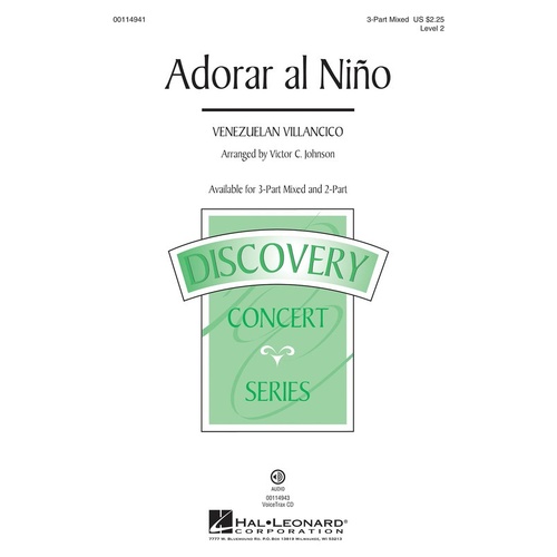 Adorar Al Nino 2Pt (Octavo)