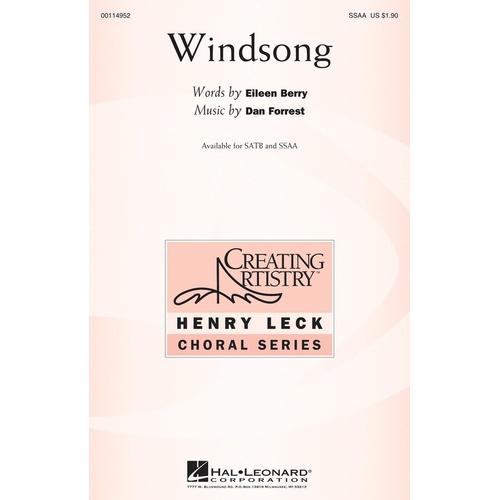 Windsong SSAA (Octavo)