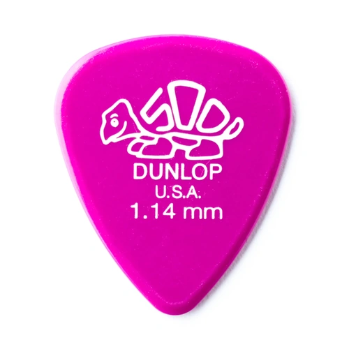 Jim Dunlop 1.14MM Delrin Standard Pick  - 500 Standard Series (Single)