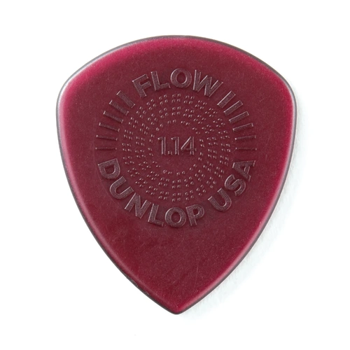 Jim Dunlop Flow Standard 1.14mm Grip Guitar Pick (Single)