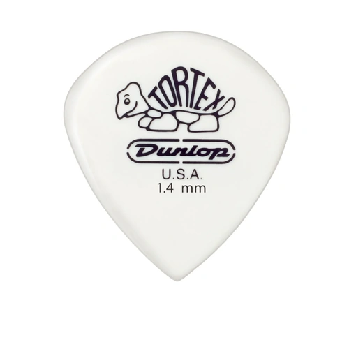 Jim Dunlop 1.14 TORTEX JAZZ White Extra Heavy Guitar Pick (Single)
