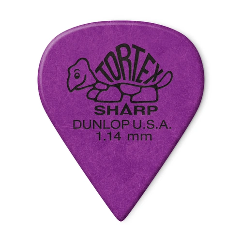 JIM DUNLOP 1.14MM TORTEX SHARP PICK  (Single)