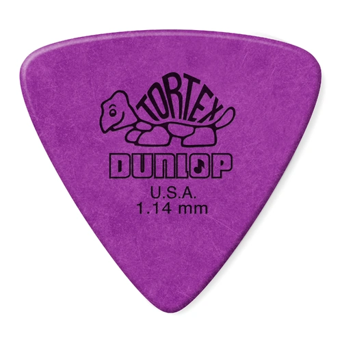 Jim Dunlop 1.14MM Tortex Triangle Pick  (Single)