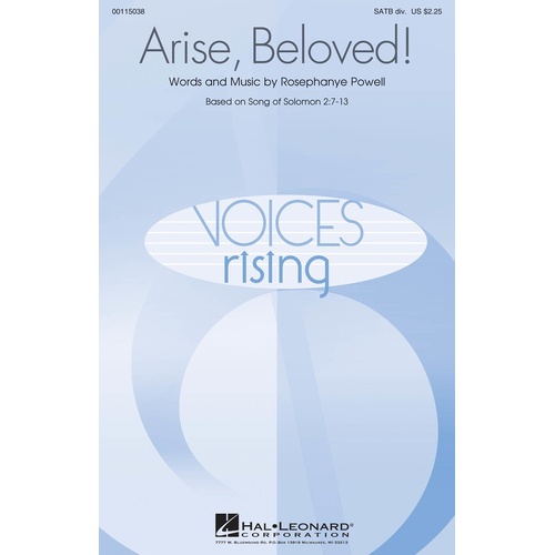 Arise Beloved SATB Divisi (Octavo)