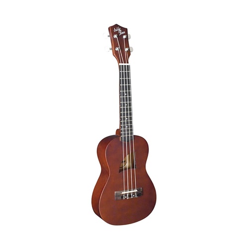 Eddy Finn Concert Ukulele - Basswood Top, Matte Finish, 62cm Overall Length, Walnut Bridge, Blackwood Fingerboard