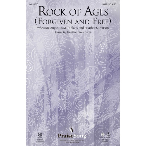 Rock Of Ages (Forgiven and Free) ChoirTrax CD (CD Only)