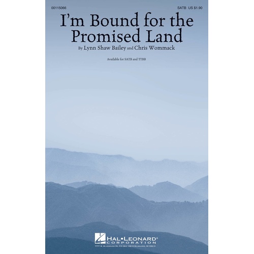 Im Bound For The Promised Land SATB (Octavo)