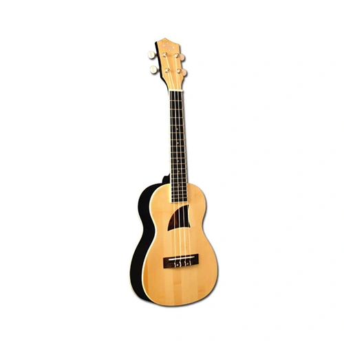 Eddy Finn EF-21C Concert Ukulele - Bamboo, High Gloss Finish, Rosewood Fretboard, Aquila Strings