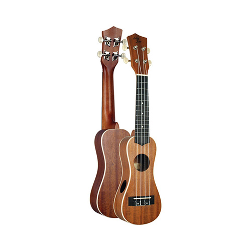 Eddy Finn Soprano Ukulele P-NUT - Mahogany, 21.5" Length, 12 Frets, Aquila Strings, Open Matte Finish
