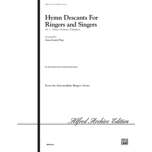 Hymn Descants For Ringers & Singers Book 1 Hdbell