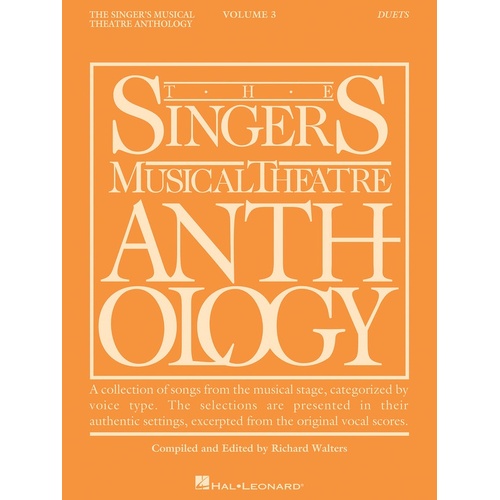 Singers Musical Theatre Anth V3 Duets (Softcover Book)